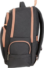 Dockers Harbor Durable Polyester Classic Laptop Travel Backpack, Black