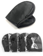 Eye Mask Sleep Masks Sleeping Mask Blindfold Eye Cover Team Building Games Party with Nose Pad and Adjustable Strap for Women Men Kids 4 Layers Black (30 Pack)