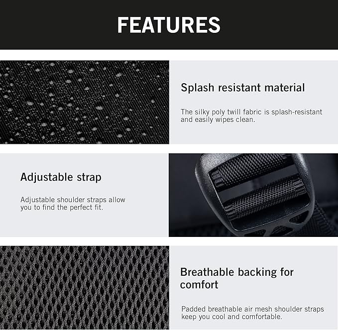 Kenneth Cole REACTION Sophie Backpack, Black, 15" Laptop