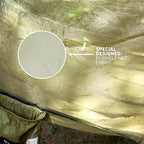 Hammock with Mosquito Net - Lightweight, Portable, 1 Person Hammock - for Camping, Hiking, Backpacking, Travel, a Festival, or The Beach