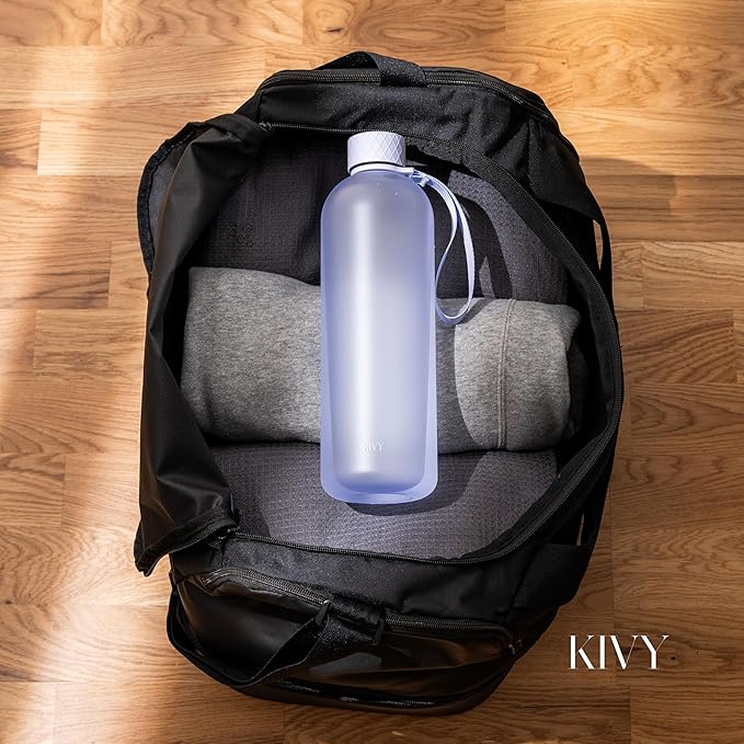 KIVY Tritan Water Bottle 2nd Generation (Light Blue, 50oz)