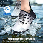 Water Shoes for Men Women, Quick-Dry Barefoot Aquashoes for Beach Swim, Water Sports Like Surf Kayak Yoga, Water Park