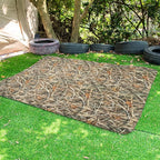 LOOGU Camo Blanket Waterproof Insulation Poncho Liner for Outdoor Camping, Hiking, Hunting, Survival, Backpacking, Picnicking