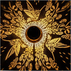 Hummingbird Solar Lanterns Outdoor Waterproof Hanging Solar Lights Hummingbird Gifts for Women/Men Metal Decorative LED Hummingbird Lanterns for Garden Decor,Patio,Lawn,Pathway,Yard