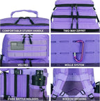 Military Tactical Backpack 45L/25L 3 Day Assault Pack Molle Daypack Hiking Backpack for Men and Women