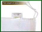 Nut Milk Bag - Reusable produce Sacks - Vegetable Cotton Muslin Bags for Refrigerator, Storing potato, Large and Washale Hemp Bags (3 Large - 12"x15")