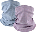 Winter Neck Gaiter Warmer, Soft Fleece Face Mask Scarf for Cold Weather Skiing Cycling Outdoor Sports