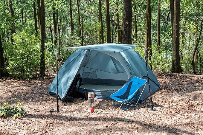 Wander Hawk 2-Person Backpacking Tent, Lightweight 2 Person Tent for Bikepacking Backpacking Camping & Hiking