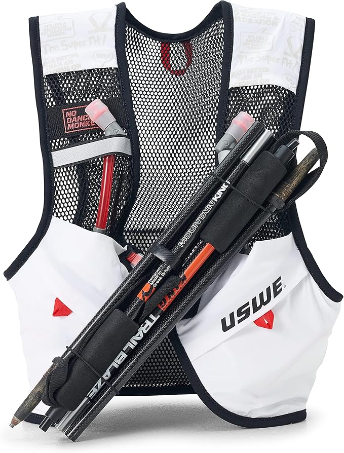 USWE Pace - Running Vest Hydration Pack with 2 x 500ml UltraFlask, Backpack for Men and Women