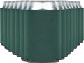 Blank Beer Can Coolers Sleeves (14-Pack) Soft Insulated Beer Can Cooler Sleeves - HTV Friendly Plain Can Sleeves for Beer Cans & Bottles - Blanks for Vinyl Projects & Wedding Favors (Forest Green)