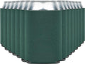 Blank Beer Can Coolers Sleeves (30-Pack) Soft Insulated Beer Can Coolies - HTV Friendly Plain Koolies in Bulk for Beer Cans & Bottles - Coolie Blanks for Vinyl Projects & Wedding Favors (Forest Green)