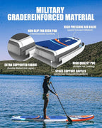 Highpi Inflatable Stand Up Paddle Board for Youth and Adults – Wide Sup with Premium Accessories, Blow Up Paddleboard for Surfing, Fishing, Yoga & More