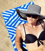 Elite Trend Quick Dry Towel Extra Large 78x35 Inch - Microfiber Beach Towel - Perfect for Beach, Travel, Swimming, Pool, Yoga, Hiking, Camping - Lightweight, Fast Drying, Compact for Adults (Maze)