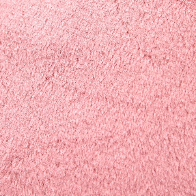 Dream Essentials Opulence Micro Plush Sleep Mask with Soft Foam Earplugs (Peacefully Pink)