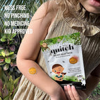 Quitch Mosquito Bite Relief Safari Animal Patches, Bug Bite Anti Itch Cream Alternative for Kids and Baby, Insect Bite Relief, After Bite Relief, Travel Essential for Summer Camp, Cruise and Outdoors