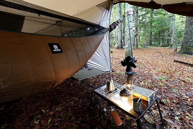 OneTigris Hideout Hammock Underquilt, Lightweight 4 Season Hammock Gear for Camping, Hiking, Backpacking, Travel, Beach, Backyard, Patio, Portable