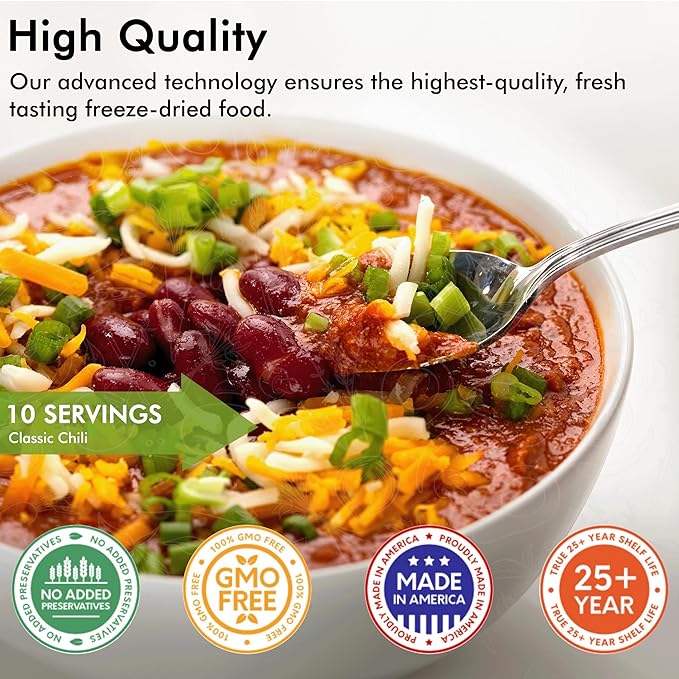 Numanna Grab-n-Go Buckets 240 Servings, 36 lbs Freeze-Dried Premade Meals | 25+ Year Shelf Life | Non-Perishable, Ready-to-Eat Breakfast & Dinner Everyday Meals | Emergency Food Kit | Made in USA Pack of 3