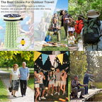 ALEVMOOM Upgraded Telescoping Collapsible Stool with Cushion, Folding Stool with Printing Portable Retractable Foldable Seat Max Load 600lbs for Adults Camping Fishing Outdoor