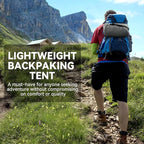 Ultralight Tent 3-Season Backpacking Tent 1 Person/2 Person Camping Tent, Outdoor Lightweight LanShan Camping Tent Shelter, Perfect for Camping, Trekking, Climbing, Hiking