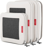 Compression Packing Cubes for Travel Organizers with Double Zipper, LeanTravel