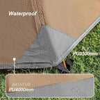 1 Person Tent for Camping Hiking Mountain Hunting Backpacking Tents 4 Season Resistance to Windproof Rainproof and Waterproof