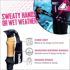 TrailBuddy Trekking Poles – Lightweight 7075 Aluminum Hiking Poles for Women, Men & Seniors – Collapsible Walking Sticks for Travel, Trails & Balance