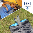 VENTURE 4TH Backpacking Sleeping Bag – XXL, Double and Single Sizes - Lightweight Warm & Cold Weather Sleeping Bags for Adults, Kids & Couples – Ideal for Hiking, Camping & Outdoor Adventures