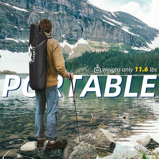 Portable Hammock Camping Chair with Adjustable Back, Folding Hammock Chair Supports 330lbs, Camping Swing Chair for Adults, Camping Hammock Chair for Lawn, Concerts, Backyard, Stargazer