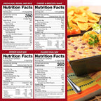 Long Term Gluten Free Food Storage Sample Pack: 16 Large Servings - 4 lbs Freeze Dried Meals - Emergency Prepper Supply with 25 Year Shelf Life