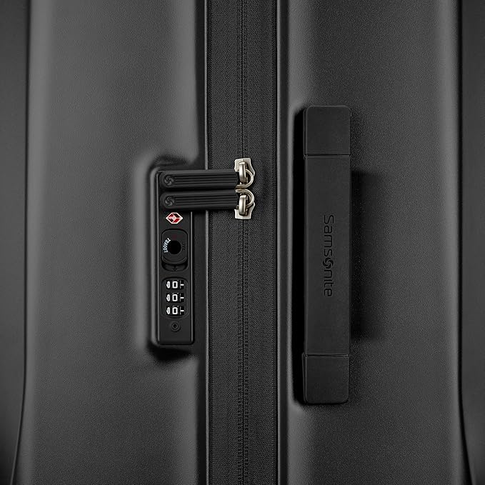 Samsonite UpLIFT X-Large Checked Hardside Luggage with Spinner Wheels - Airline-Approved, TSA Lock, Adjustable Handle System - Polycarbonate Hard Suitcase for Ultra Lightweight Travel - Phantom Black