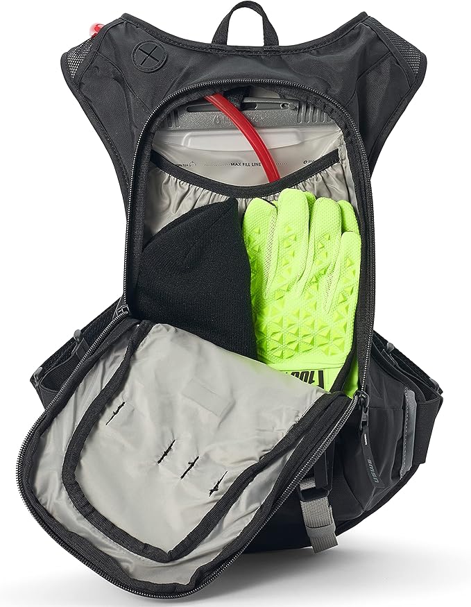 USWE Outlander Hydration Pack with Water Bladder, Hydration Backpack - Backpack for Cycling, MTB, Trail Running & More