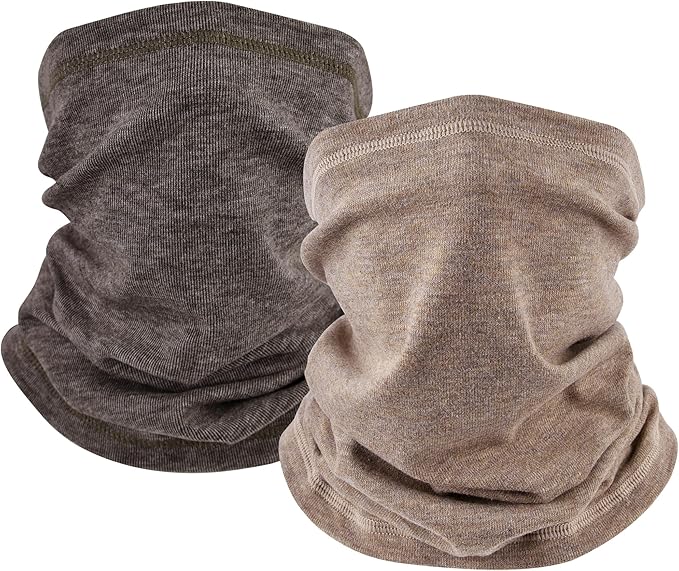 Winter Neck Gaiter Warmer, Soft Fleece Face Mask Scarf for Cold Weather Skiing Cycling Outdoor Sports