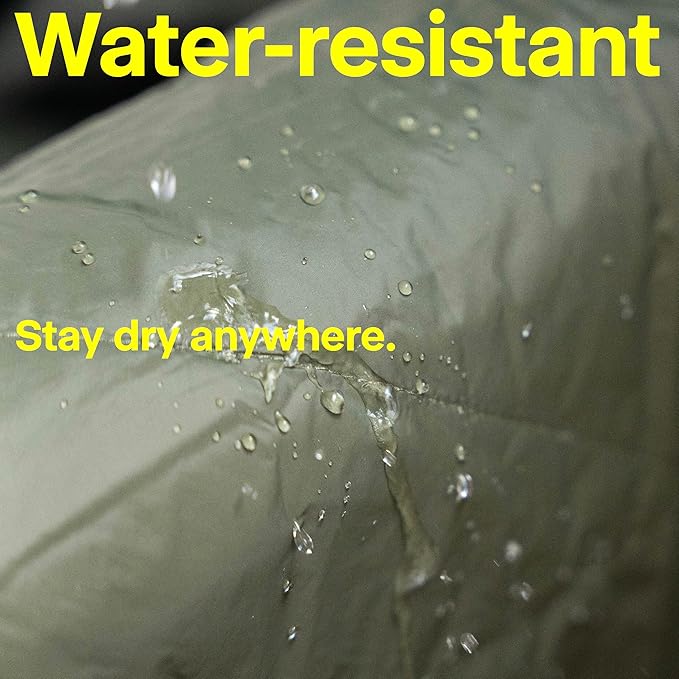 Gravel Layover Travel Blanket – Ultra-Light, Compact Down Alternative for Camping and Travel (Blue)