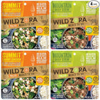 Wild Zora Paleo Freeze Dried Meals for Backpacking & Camping - Healthy Gluten Free & Grain Free Camping Meals/Backpacking Food + No Added Sugar - Great for Travel (AIP 4-pack)