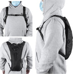 3L Water Backpack for Hiking, Water Hydration Backpack for Running, Tactical Hydro Backpack with 3L Water Bladder, Hydration Packs for Festivals Rave