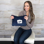 EverSnug Travel Blanket and Pillow Value Pack – Premium Soft & Lightweight | 2 in 1 Compact Blanket for Airplane, Car, Kids and Women | Color Includes Pink & Navy Blue