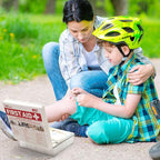 Premium 321 Piece First Aid Kit - M2 BASICS First Aid Kit for Home, Car, Business, Office, School, Travel, Camping, Outdoors - Emergency Medical Supplies, Durable Portable Hard Case