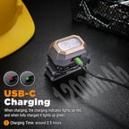 EverBrite Rechargeable Headlamp, 700 Lumens Head lamp for Adults, 6 Modes with White/Red/Green Light, 60° Adjustable LED Headlight for Hunting, Running, and Hiking