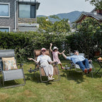 TIMBER RIDGE Oversized Zero Gravity Chair, 33In Wide XXL Zero Gravity Reclining Chair with Side Table, Full Padded Lounge Chair for Outdoor Camping Patio Lawn, Heavy Duty Supports 500lbs, Grey-1 Pack