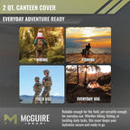 M McGuire Gear 2 Qt. Canteen Cover - OCP, MOLLE/Alice-Compatible, Made in The USA
