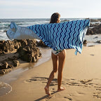 Elite Trend Microfiber Beach Towel for Adults with Bag - Extra Large 78x35 inch Lightweight Sand Free Quick Dry Towel for Travel, Swimming, Yoga, Camping