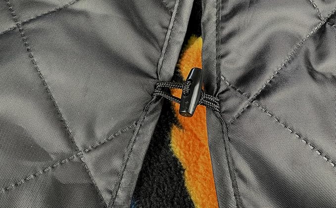 DOWN UNDER OUTDOORS Large Waterproof Windproof Extra Thick 350 GSM Quilted Fleece, or Sherpa Stadium Blanket