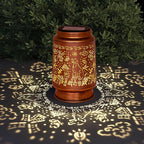 Lawn Social Solar Lanterns Outdoor Waterproof, Dog Metal Hanging Solar Lights for Outside, Garden Decor Birthday Gifts for Women Mom Grandma, Outdoor Lantern for Patio Yard Walkway Balcony Porch