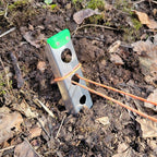 Ultralight Backpacking Trowel, 0.48 oz (13.5g) Neon Green