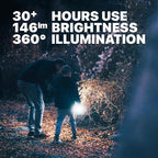 MalloMe Camping Lantern Multicolor 8 Pack Lanterns for Power Outages, Camping Lights for Tent Hanging, Camp Light Tent Lamp Emergency Battery Powered LED Lantern (Rechargeable Batteries Not Included)