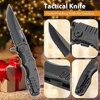 12-in-1 Multitool Hammer with Tactical Knife – Unique Gifts for Men, Dad, Husband – Cool Gadgets for Camping, Hiking, DIY, and Outdoors – Perfect Christmas, Birthday, or Father’s Day Gift