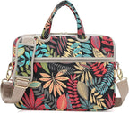 kayond Forest series Black Patten water-resistant Laptop Shoulder Messenger Bag Case Sleeve for 15 Inch 15.6 Inch Laptop