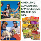 Wild Zora Paleo Freeze Dried Meals for Backpacking & Camping - Healthy Gluten Free & Grain Free Camping Meals/Backpacking Food + No Added Sugar - Includes Breakfast & Dinner Options (Variety 7-pack)