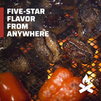 Camp Chef Lumberjack Over-the-Fire Grill with Sturdy Legs