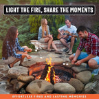 10lb Fatwood Fire Starter Sticks | 100% Natural Fire Starters for Campfires, Firepit, Fireplaces, BBQ, Wood Stoves | Easy Ignition w/Just 2 Sticks | Camping Essentials by Billy Buckskin (10lb Box)